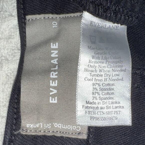 Everlane 10 high rise heavyweight cotton twill utility shorts SH 2896 - Picture 2 of 11